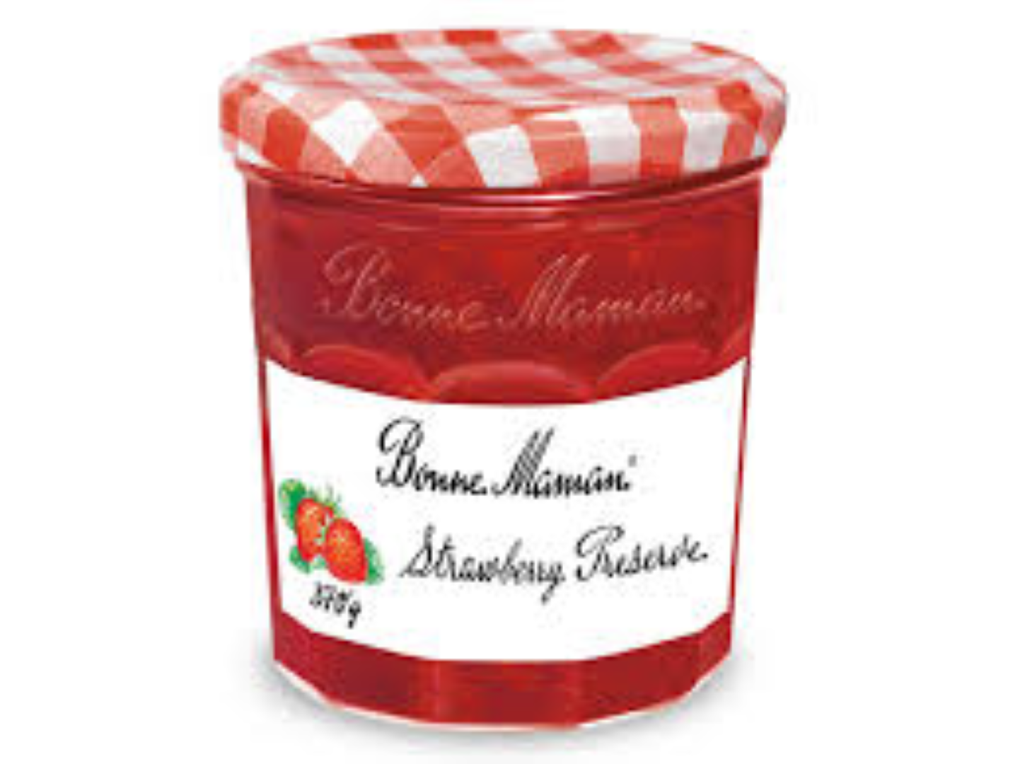 BONNE MAMAN STRAWBERRY PRESERVE 370G